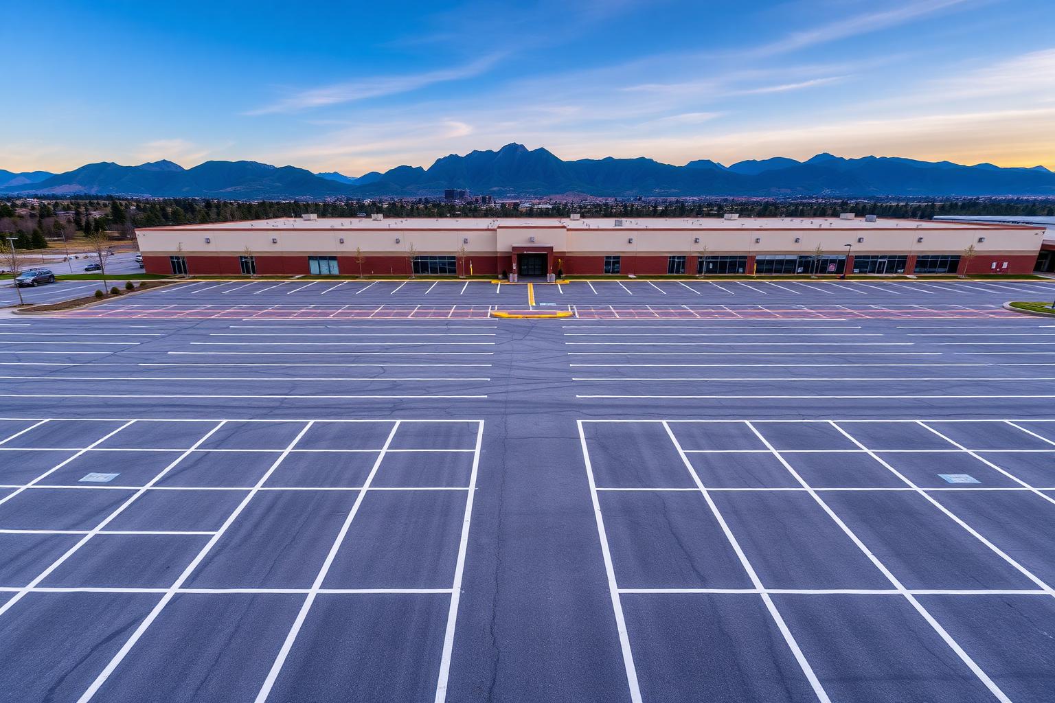 Paving work by John R Hurley Asphalt in Colorado Springs