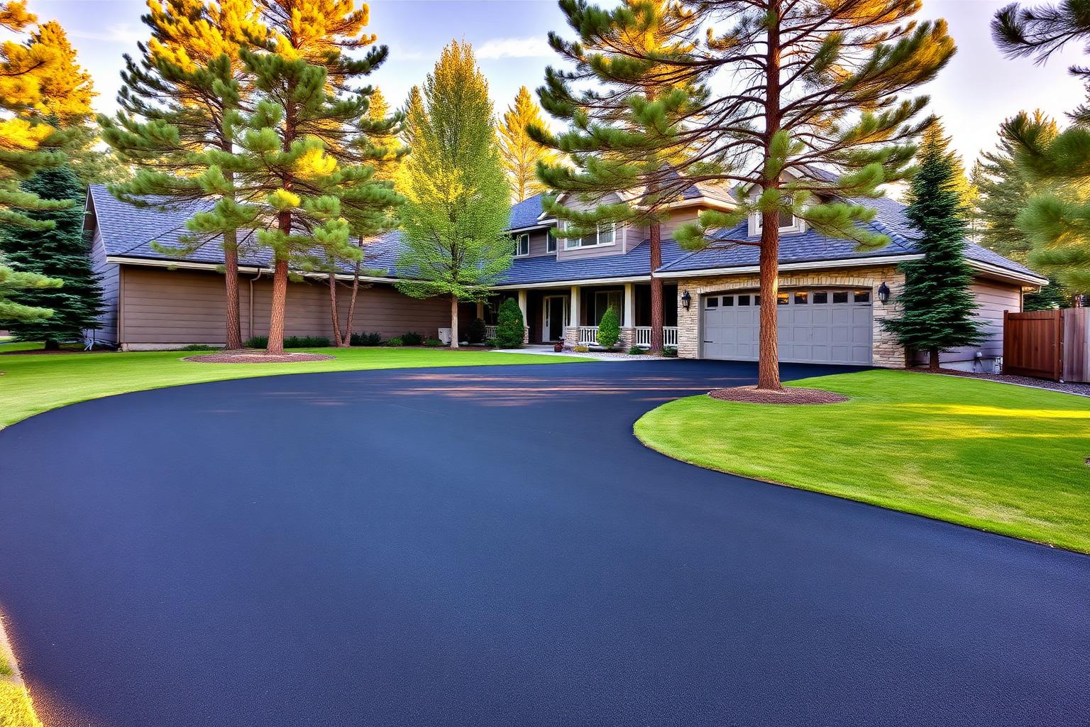 Paving work by John R Hurley Asphalt in Colorado Springs