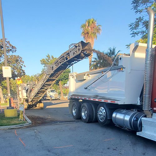 Paving work by All-Pro Asphalt Company in San Diego