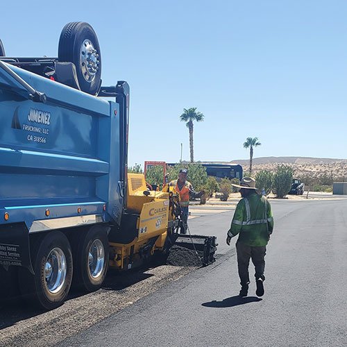 Paving work by All-Pro Asphalt Company in San Diego