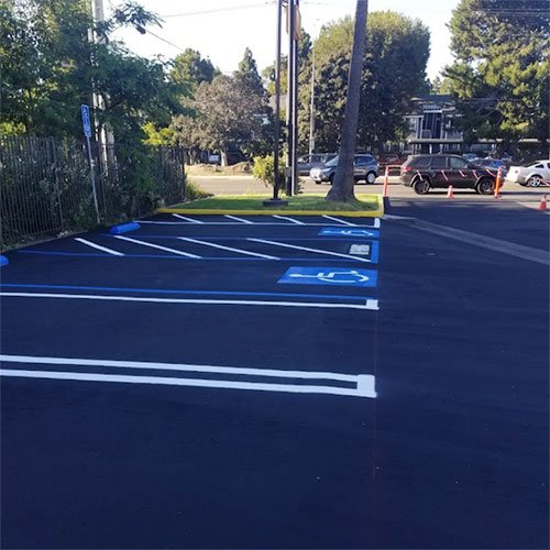 Paving work by All-Pro Asphalt Company in San Diego