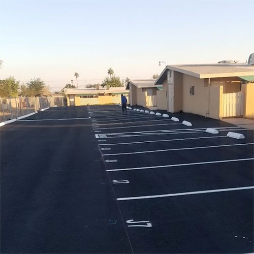 Paving work by All-Pro Asphalt Company in San Diego