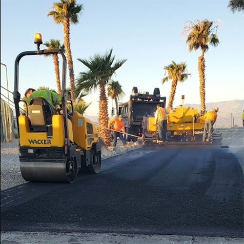 Paving work by All-Pro Asphalt Company in San Diego