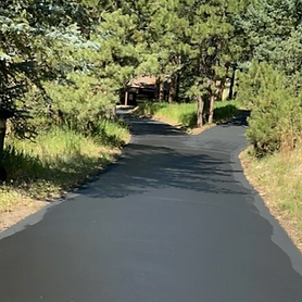 Paving work by Evergreen Blacktop Maintenance in Evergreen