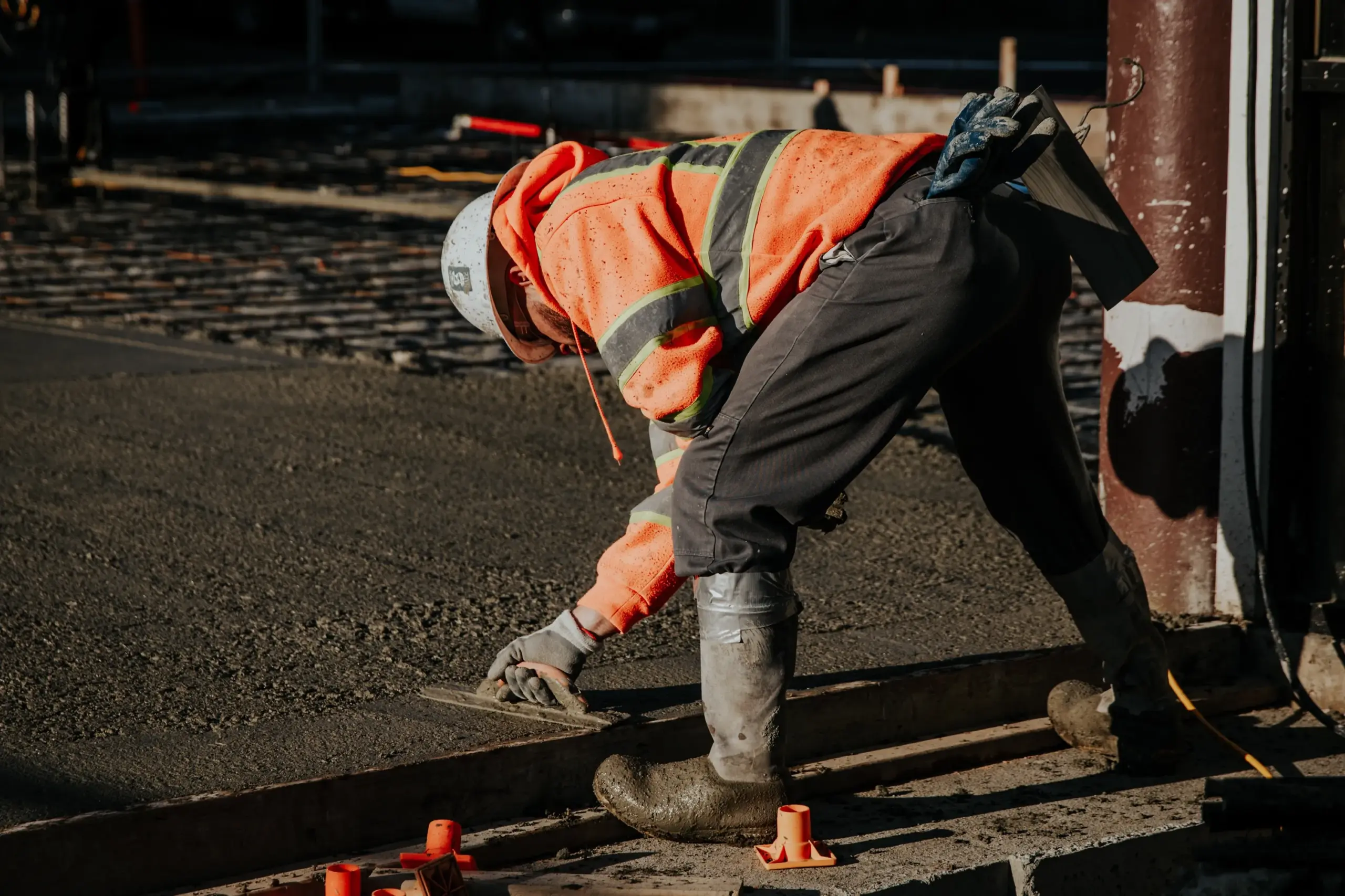 Paving work by American Asphalt and Sons in Orlando