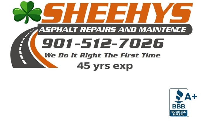 Paving work by Sheehy's Asphalt Repairs and Maintenance in Memphis