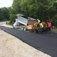Paving work by G & H Asphalt Corp in Des Moines