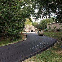 Paving work by G & H Asphalt Corp in Des Moines
