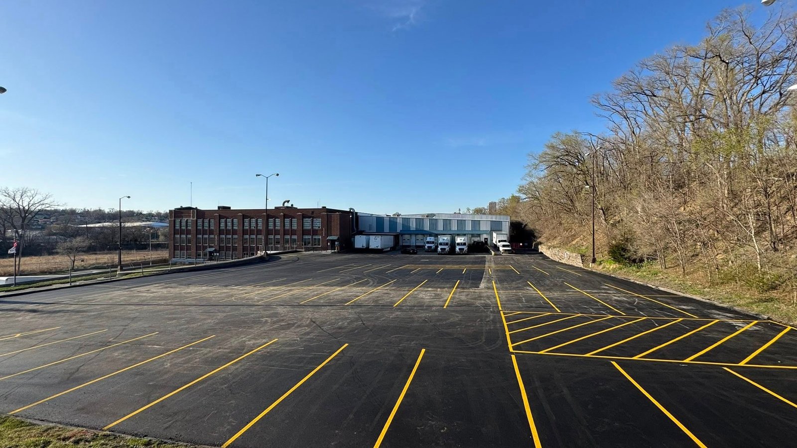 Paving work by ManMann Asphalt in Omaha