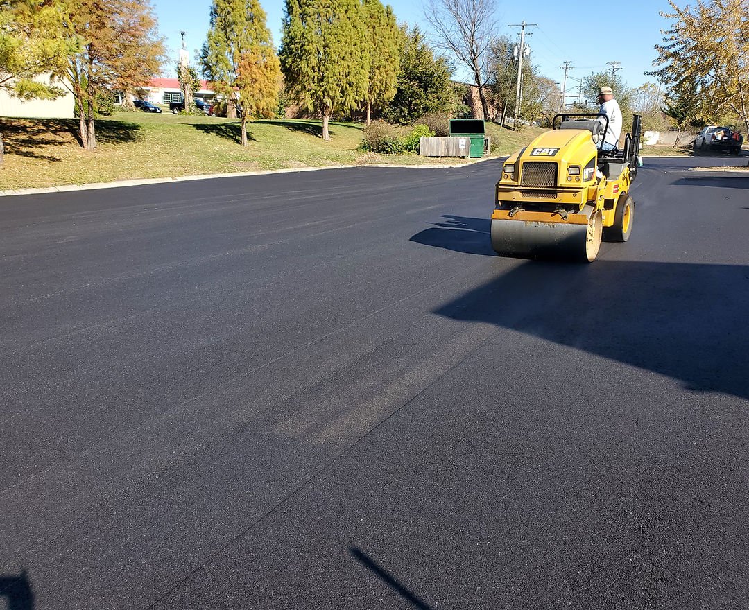 Paving work by Prime Asphalt in Kansas City