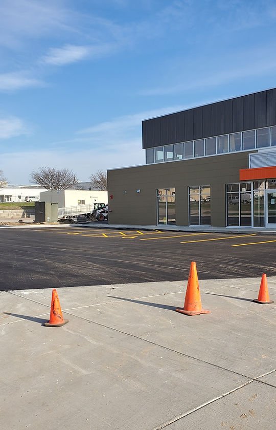 Paving work by Prime Asphalt in Kansas City