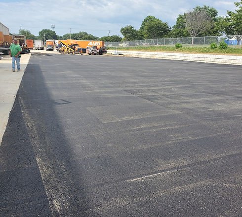 Paving work by Prime Asphalt in Kansas City